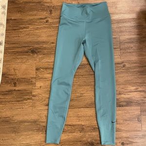 Teal Nike One Leggings